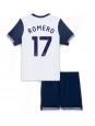 Tottenham Hotspur Cristian Romero #17 Domácí dres pro děti 2024-25 Krátký Rukáv (+ trenýrky)